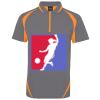 PODIUM ZIP POLY POLO Thumbnail