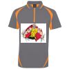 PODIUM ZIP POLY POLO Thumbnail