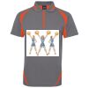 PODIUM ZIP POLY POLO Thumbnail