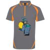 PODIUM ZIP POLY POLO Thumbnail