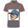 PODIUM ZIP POLY POLO Thumbnail