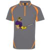 PODIUM ZIP POLY POLO Thumbnail