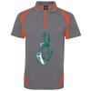 PODIUM ZIP POLY POLO Thumbnail