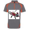 PODIUM ZIP POLY POLO Thumbnail