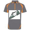 PODIUM ZIP POLY POLO Thumbnail