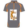 PODIUM ZIP POLY POLO Thumbnail