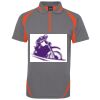 PODIUM ZIP POLY POLO Thumbnail