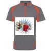 PODIUM ZIP POLY POLO Thumbnail