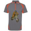 PODIUM ZIP POLY POLO Thumbnail