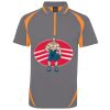 PODIUM ZIP POLY POLO Thumbnail