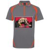 PODIUM ZIP POLY POLO Thumbnail