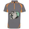 PODIUM ZIP POLY POLO Thumbnail