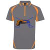 PODIUM ZIP POLY POLO Thumbnail