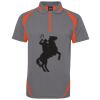 PODIUM ZIP POLY POLO Thumbnail