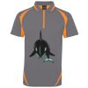 PODIUM ZIP POLY POLO Thumbnail