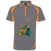 PODIUM ZIP POLY POLO Thumbnail