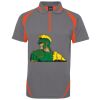 PODIUM ZIP POLY POLO Thumbnail