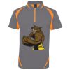 PODIUM ZIP POLY POLO Thumbnail