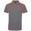 PODIUM ZIP POLY POLO Thumbnail