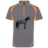 PODIUM ZIP POLY POLO Thumbnail