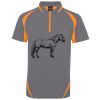 PODIUM ZIP POLY POLO Thumbnail