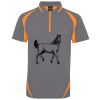 PODIUM ZIP POLY POLO Thumbnail