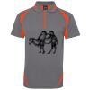 PODIUM ZIP POLY POLO Thumbnail