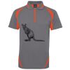 PODIUM ZIP POLY POLO Thumbnail