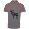 PODIUM ZIP POLY POLO Thumbnail