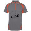 PODIUM ZIP POLY POLO Thumbnail