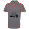 PODIUM ZIP POLY POLO Thumbnail