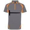 PODIUM ZIP POLY POLO Thumbnail