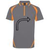 PODIUM ZIP POLY POLO Thumbnail