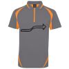 PODIUM ZIP POLY POLO Thumbnail