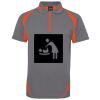 PODIUM ZIP POLY POLO Thumbnail