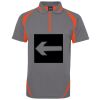 PODIUM ZIP POLY POLO Thumbnail