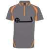 PODIUM ZIP POLY POLO Thumbnail