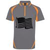 PODIUM ZIP POLY POLO Thumbnail