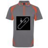 PODIUM ZIP POLY POLO Thumbnail