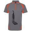 PODIUM ZIP POLY POLO Thumbnail