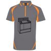 PODIUM ZIP POLY POLO Thumbnail