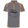 PODIUM ZIP POLY POLO Thumbnail