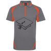 PODIUM ZIP POLY POLO Thumbnail