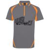 PODIUM ZIP POLY POLO Thumbnail