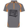 PODIUM ZIP POLY POLO Thumbnail