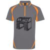 PODIUM ZIP POLY POLO Thumbnail