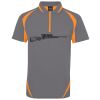 PODIUM ZIP POLY POLO Thumbnail