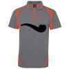 PODIUM ZIP POLY POLO Thumbnail