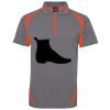 PODIUM ZIP POLY POLO Thumbnail