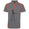 PODIUM ZIP POLY POLO Thumbnail